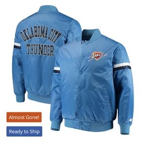 🏆Satin Starter Championship Thunder Jacket